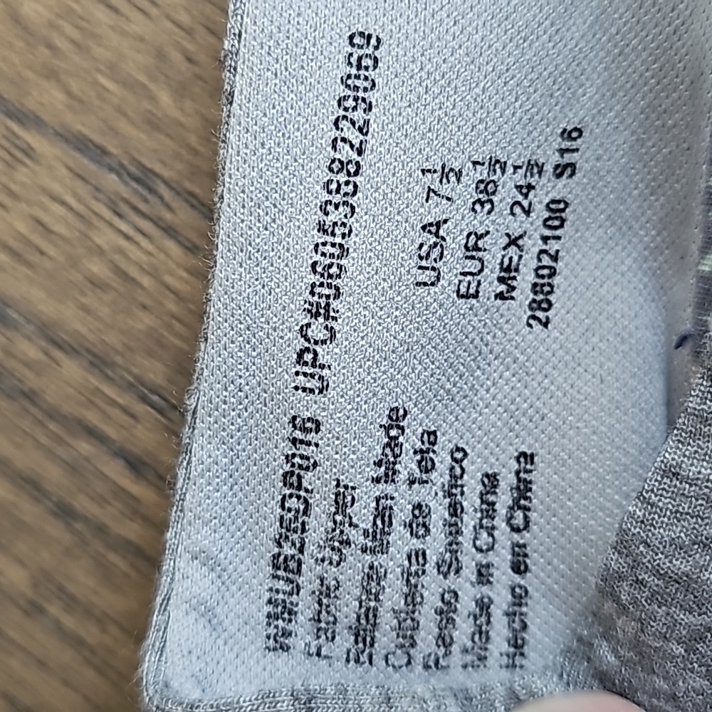 HEATHERED GREY BALLET FLATS SIZE 7.5 - Picture 3 of 5